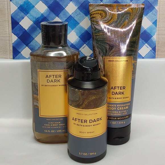 BATH & BODY WORKS 'AFTER DARK' 3-PIECE GIFT SET BODY WASH, LOTION & SPRAY MIST - Picture 13 of 16